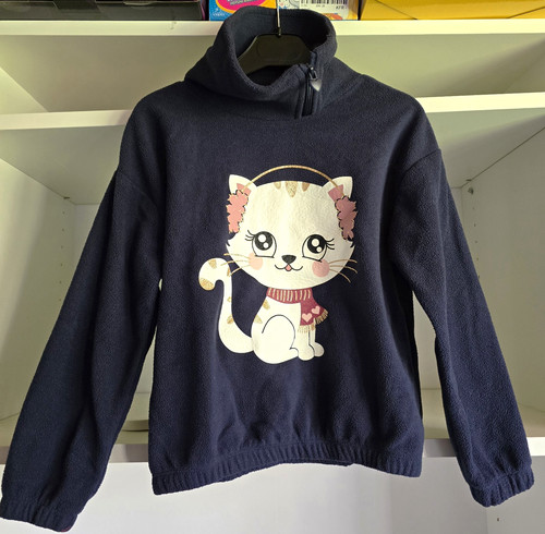 Mädchen fleece pullover - fleece,
