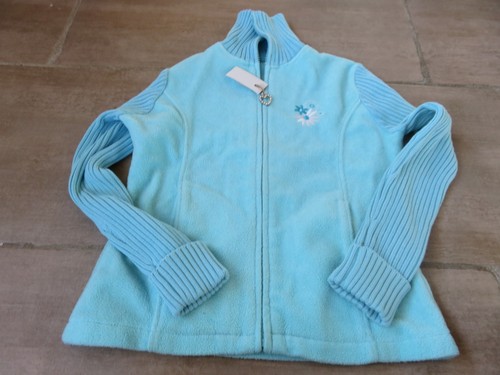 Fleecejacke türkis