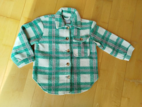 Kuschelige weiche hemdjacke - kuschelige, gr