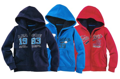 Jungen sweat jacke - sweat, mit