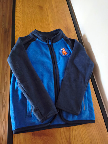 Jungen fleecejacke blau - jungen, gr
