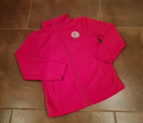 Pinke fleece jacke - jacke, tom