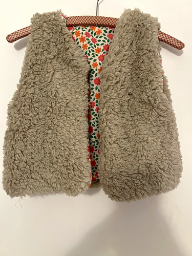 Mädchen teddy fleece - mädchen, weste