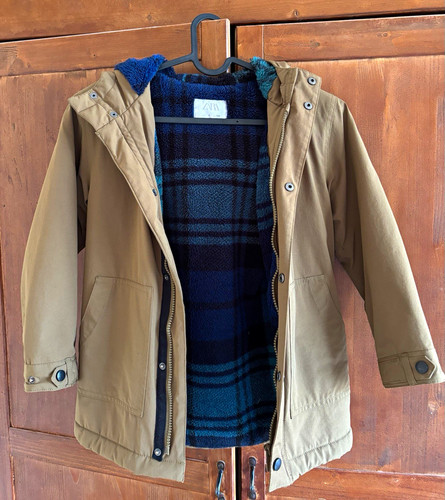 Zara jungen parka - jungen, braun