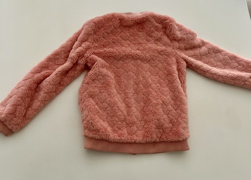 Jacke plüsch 128 c - plüsch, gr.